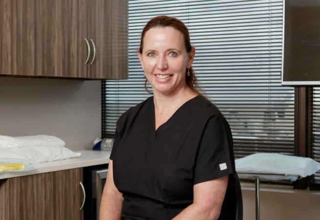Dr. Shelly Lovitt at work 1