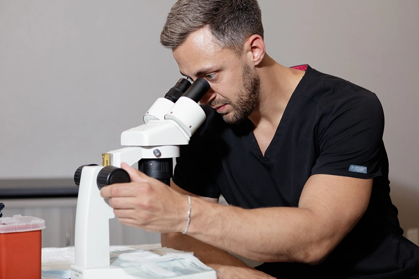 Dr. Adam Cloninger at work 5